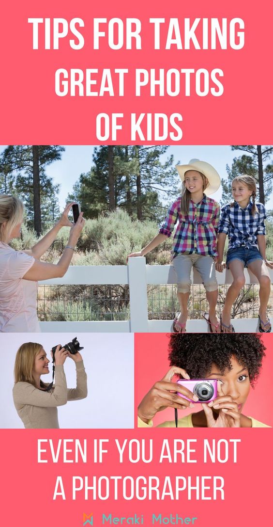 How to take photographs of children