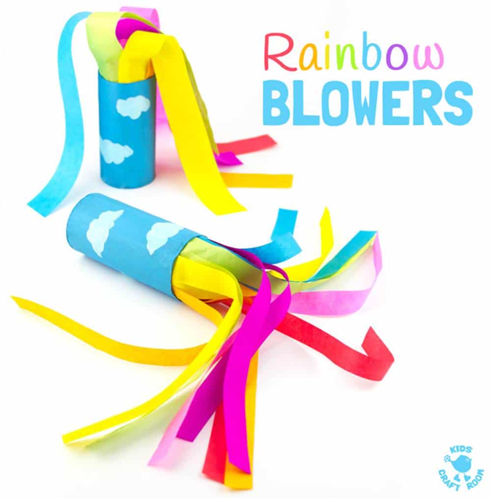 Rainbow Cotton Ball Craft - Meraki Mother