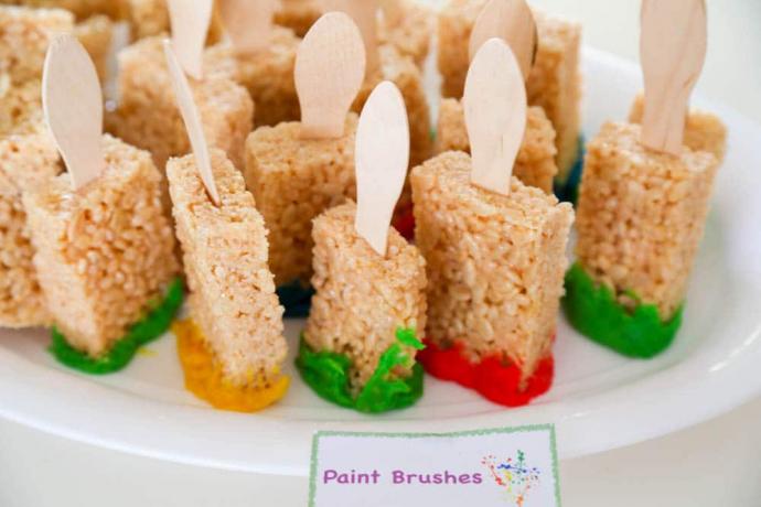 Bright and Easy Art Theme Party - Meraki Mother