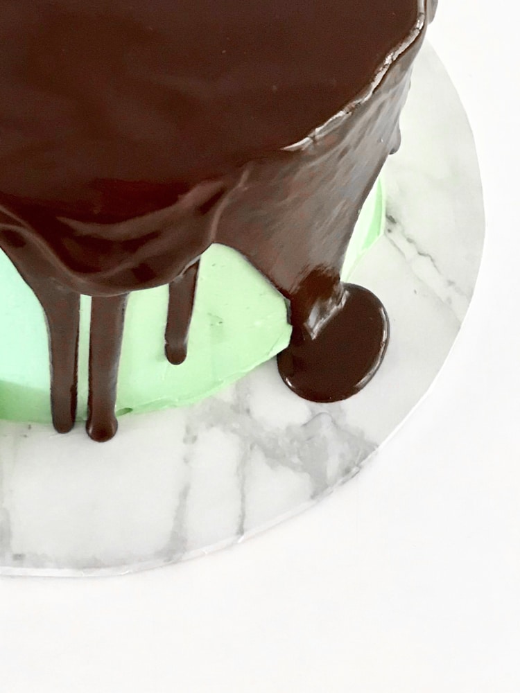 Meraki Mother Chocolate Mint St Patricks Day Cake