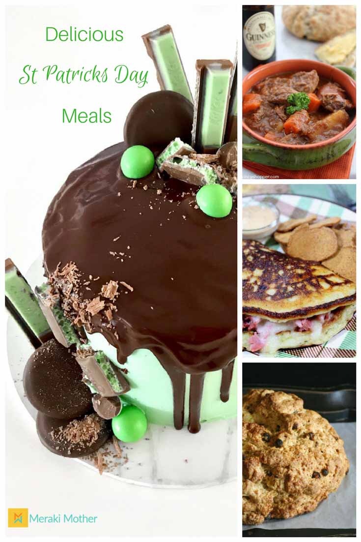 Meraki Mother - Delicious St Patricks Day Meals- Traditional Irish Food - St Patricks Day Dinner - St Patricks Day Breakfast - St Patricks Day Dessert- St Patricks Day Side Dish-