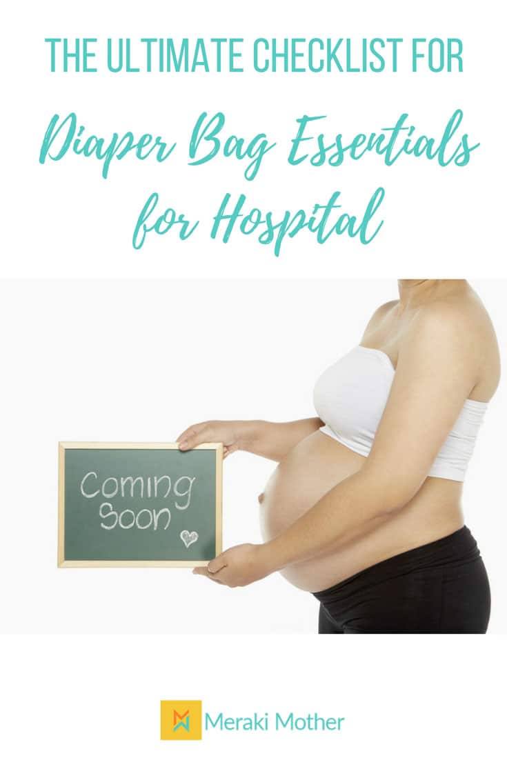 Meraki Mother -baby-essentials-diaper-bag-hospital- The Ultimate Checklist for Diaper Bag Essentials for Hospital