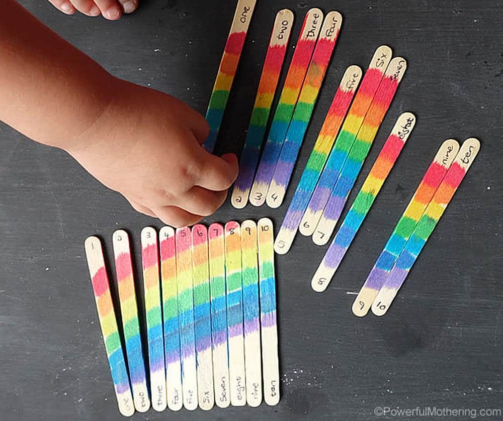 Rainbow Cotton Ball Craft - Meraki Mother