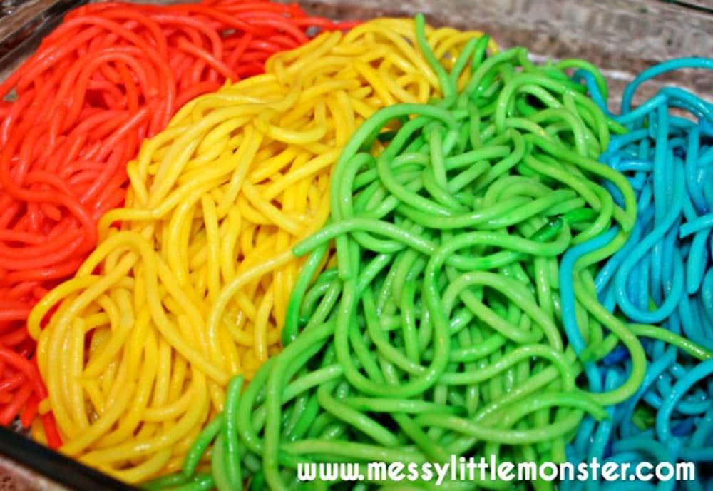 rainbow spiral noodles