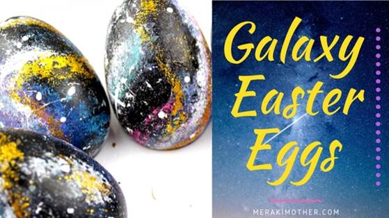 Galaxy Easter Egg DIY Craft