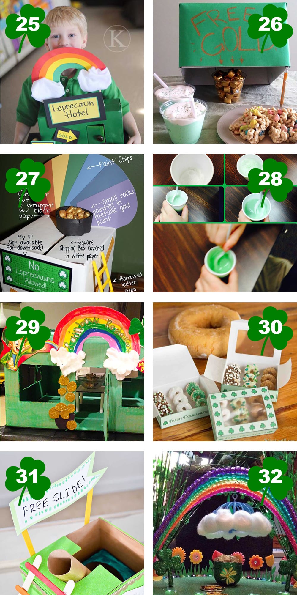 50 Easy Leprechaun Trap Ideas that will have you catching those leprechauns and finding their pot of gold in no time! Merakimother.com