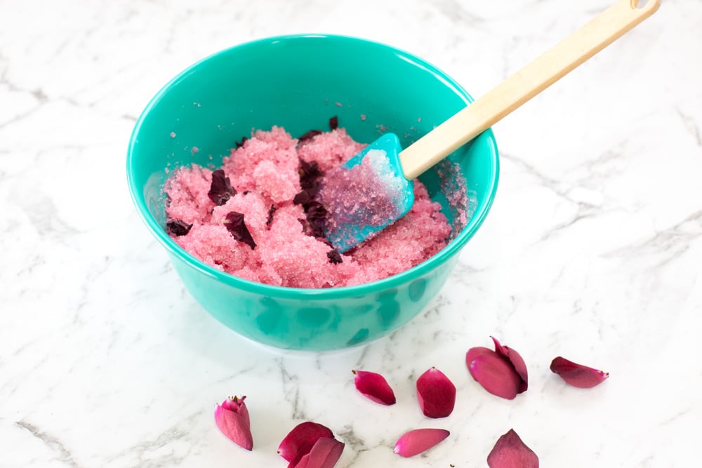 Rose Sugar Scrub