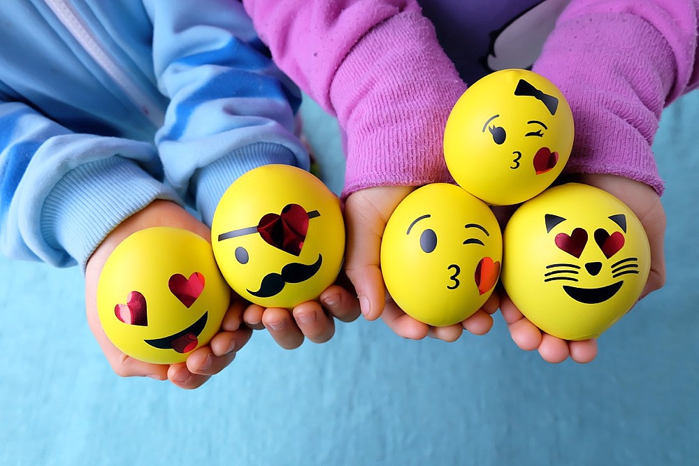 Emoji Squishy Sensory Stress Balls
