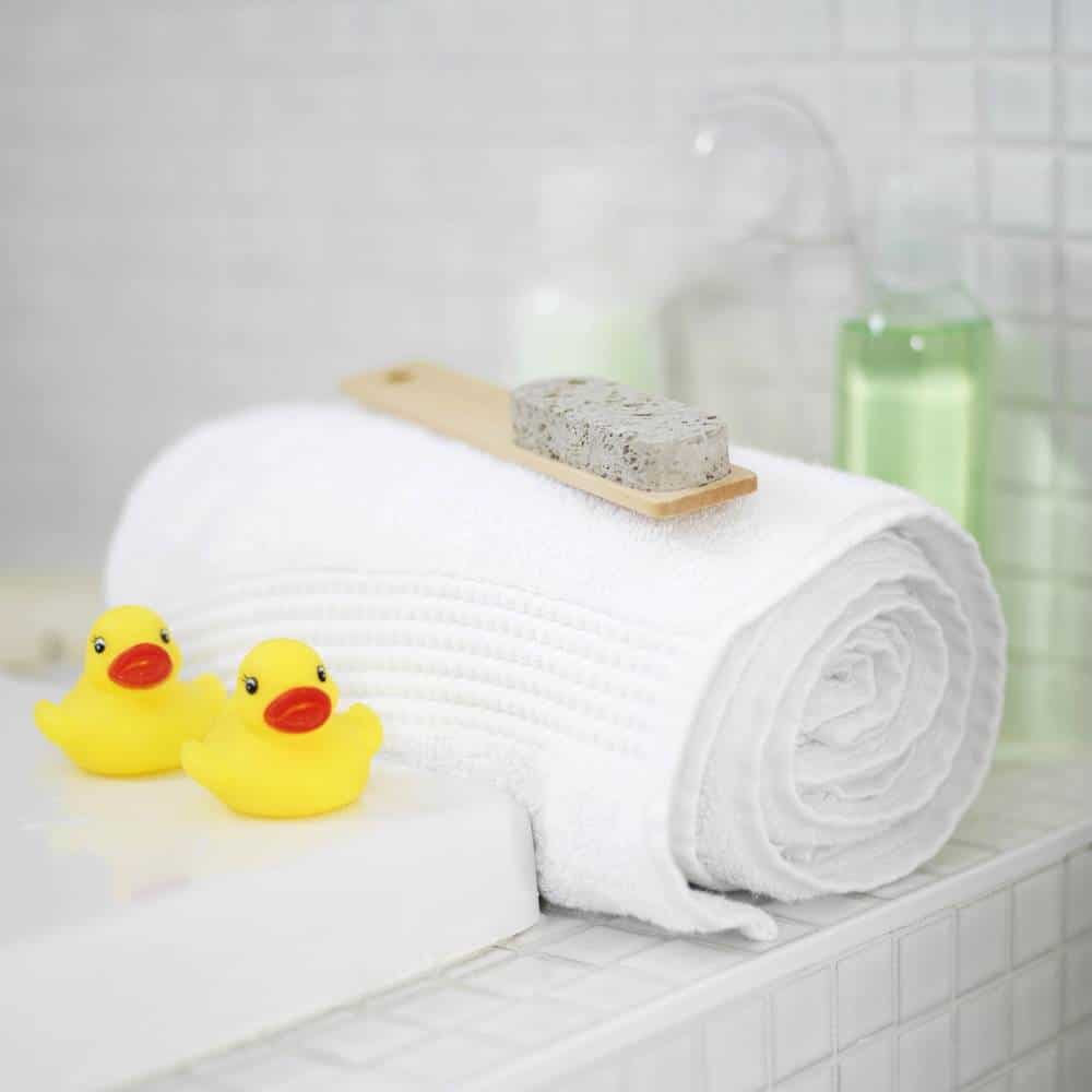 tips for preparing bathroom for baby