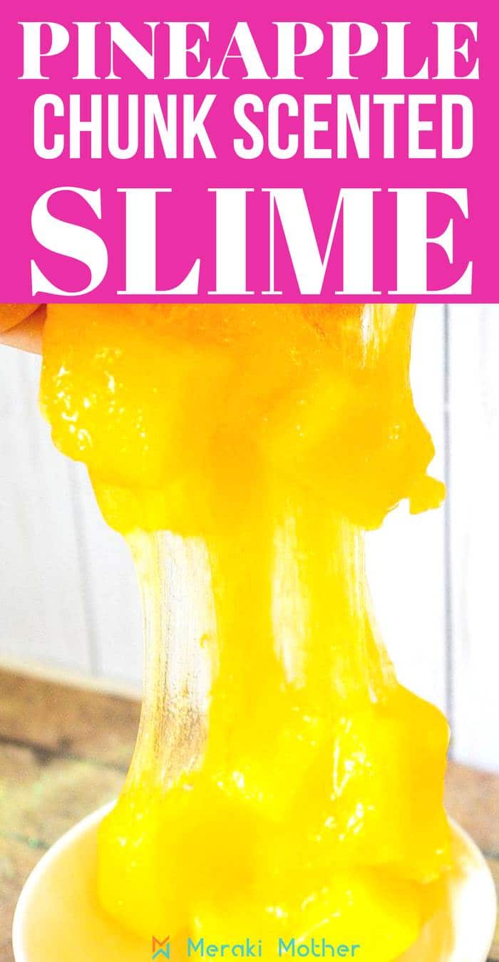 No more boring slime - Learn how to make scented slime today!