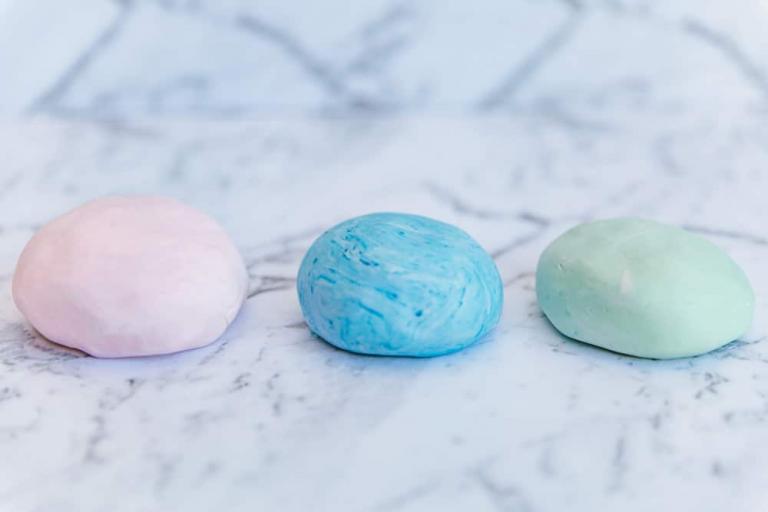 2 Ingredient Playdough How to Make Cornstarch and Conditioner