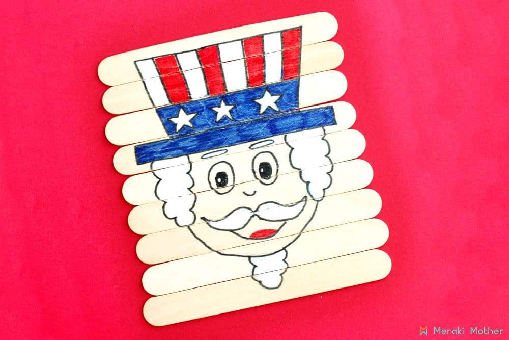 Make this cool 4th of July Crafts for Preschoolers to celebrate Independence Day with the kids