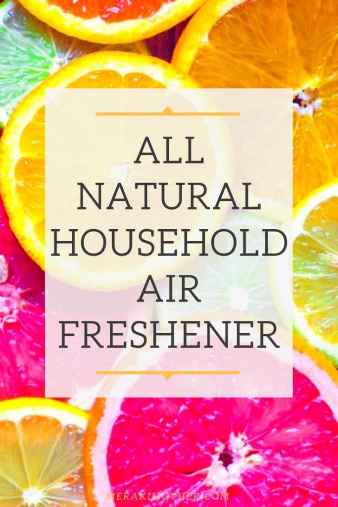 How to make an *All Natural* Air Freshener for your Home 3 ingredients