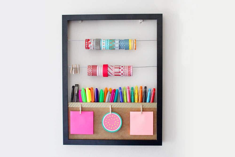 Washi Tape Organizer DIY