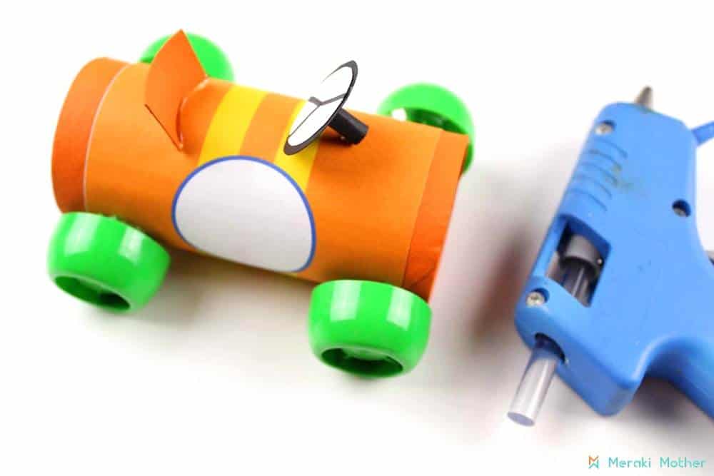 Racing Car Craft For Kids - Meraki Mother