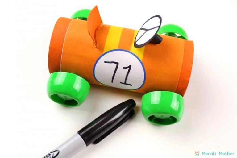 Racing Car Craft For Kids Meraki Mother