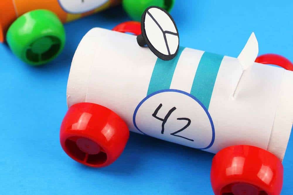 Fun DIY activity to make your own racing car craft for kids