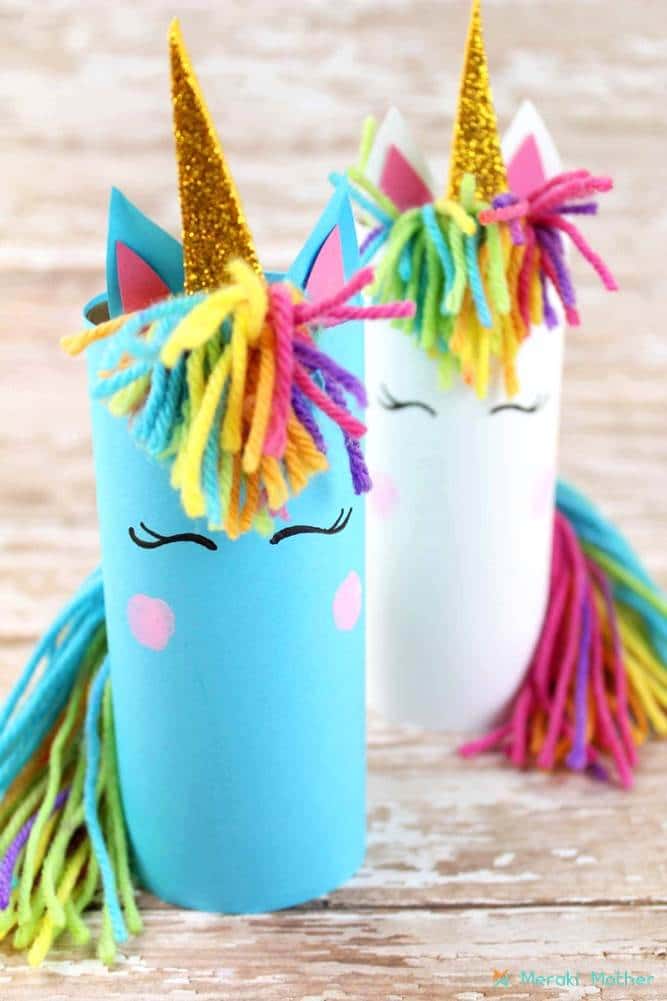 Unicorn craft for preschooler