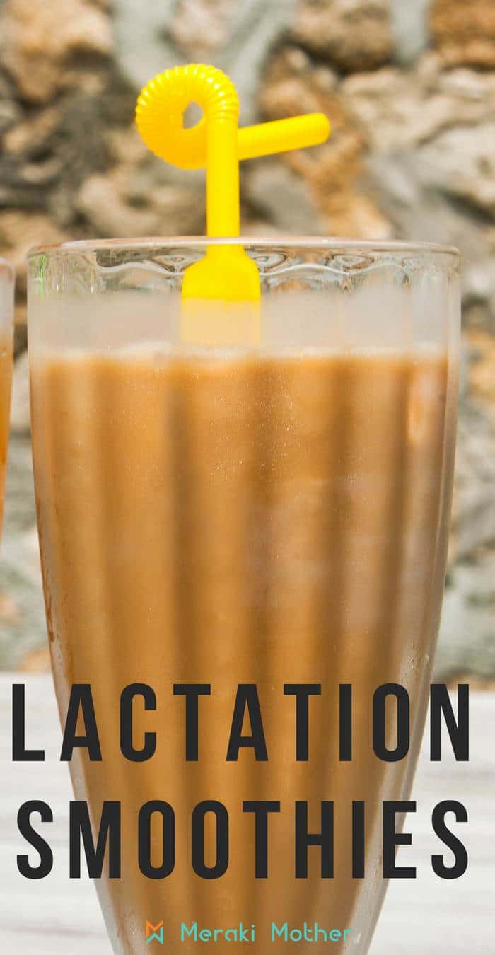 Lactation smoothies