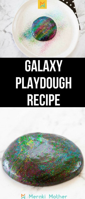 Galaxy playdough recipe. 