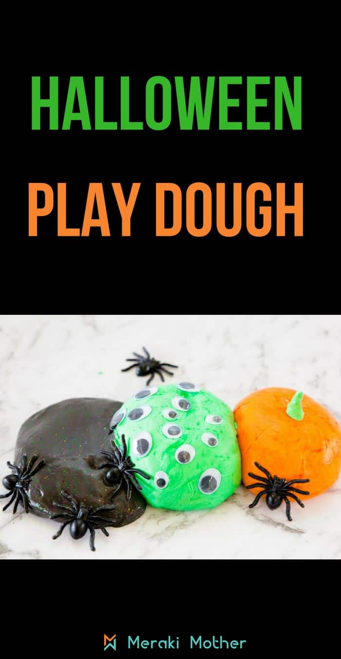 Play dough for Halloween