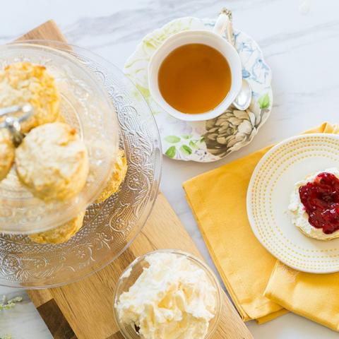 British tea scones