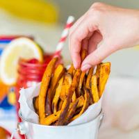 Homemade sweet potato fries
