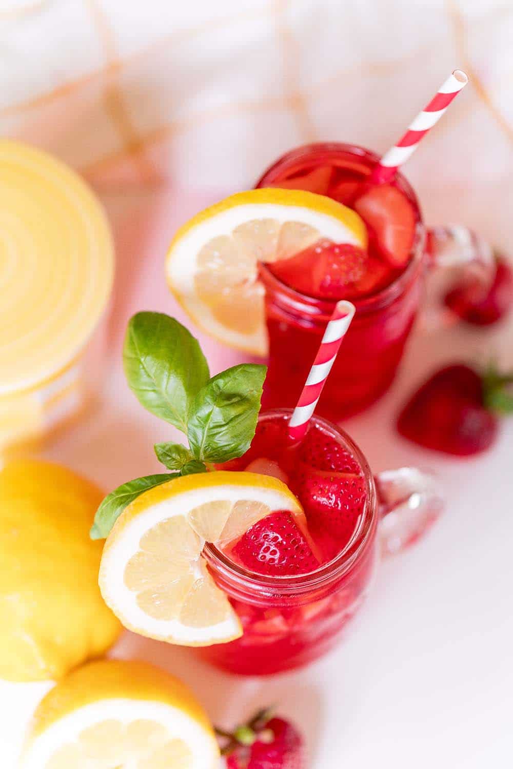 Fresh Strawberry Lemonade Recipe