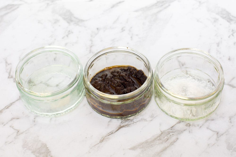 coffee ground face scrub