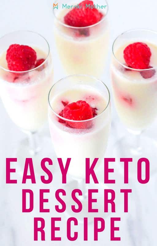 low carb lemon posset