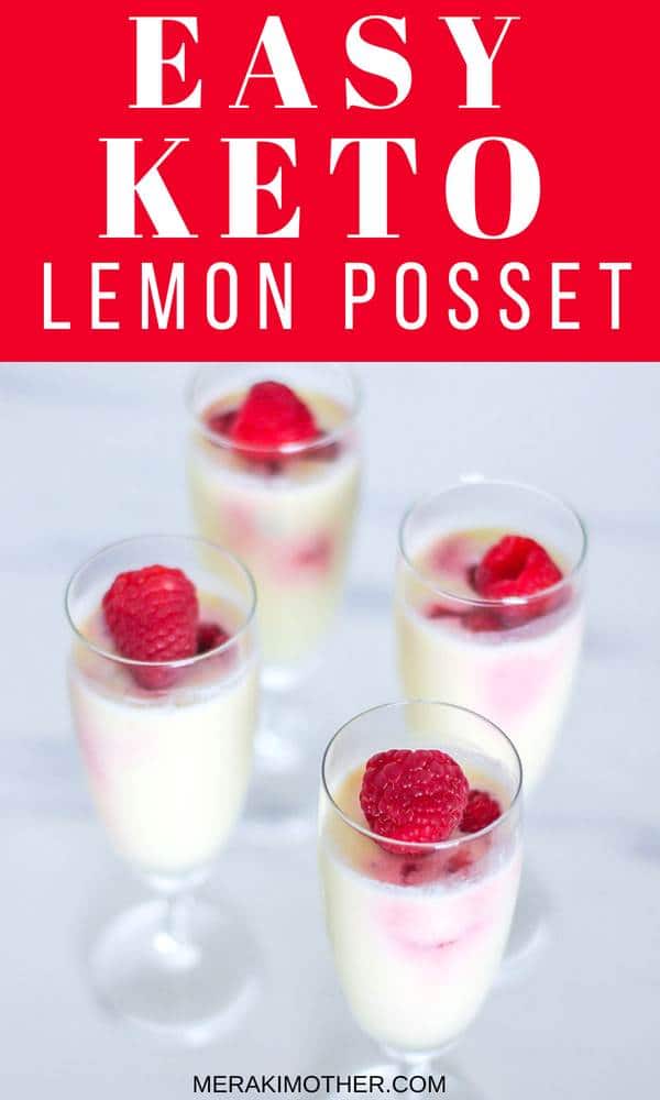 easy lemon keto dessert recipe