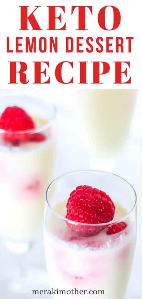 Lemon Posset Keto Dessert Recipe - Meraki Mother