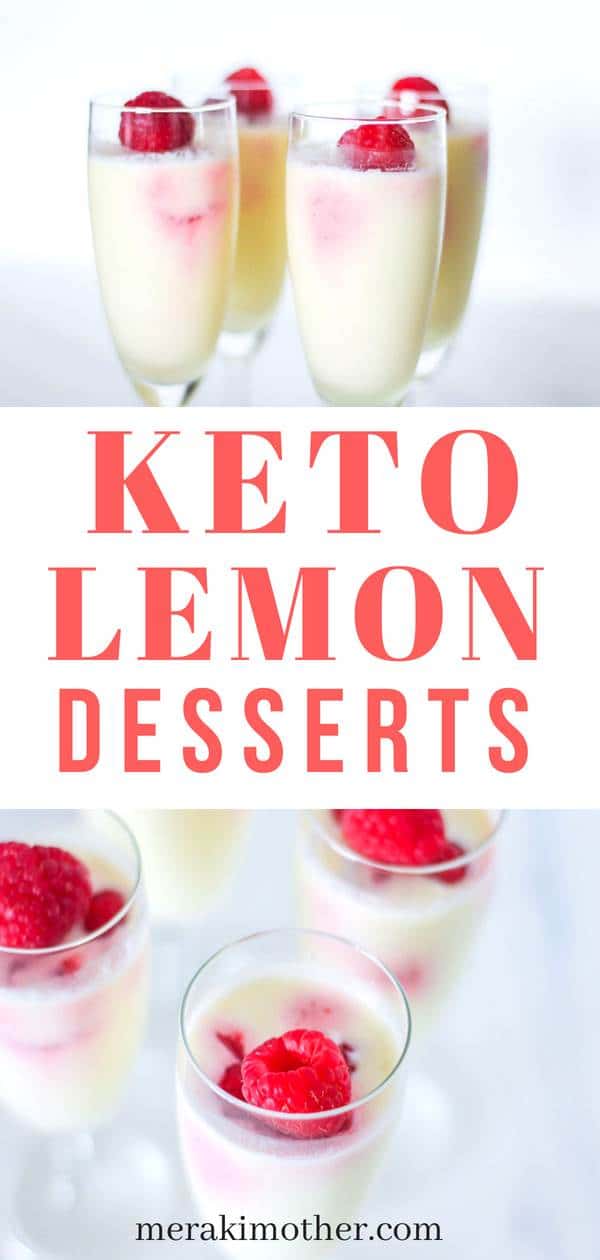 easy keto lemon dessert