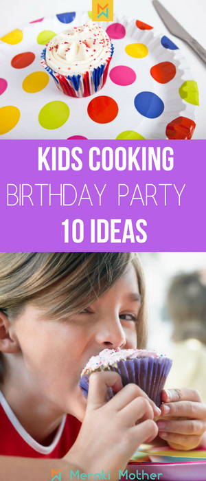 kids cooking birthday party games