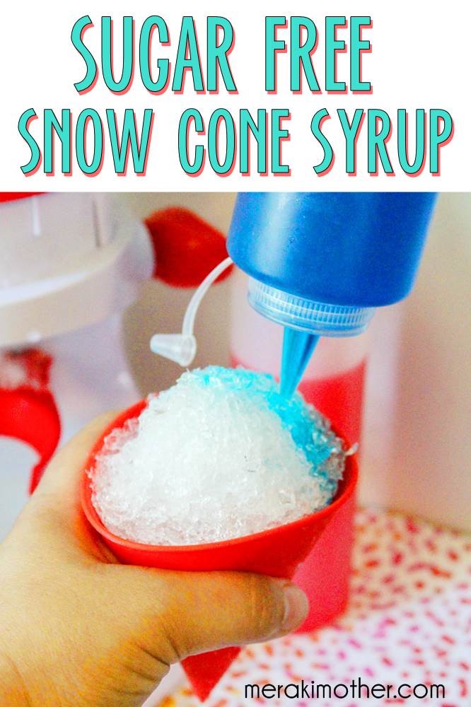 homemade sugar free snow cone syrup recipe