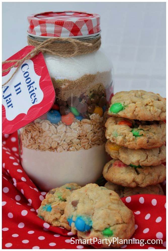 Mason Jar Cookies