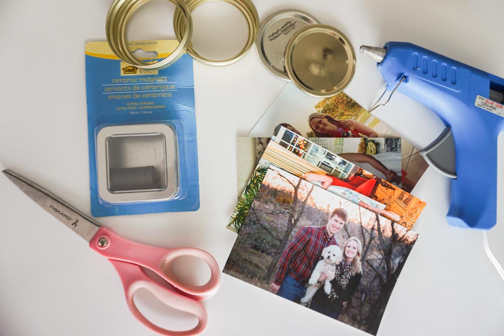 DIY Fridge photo frames