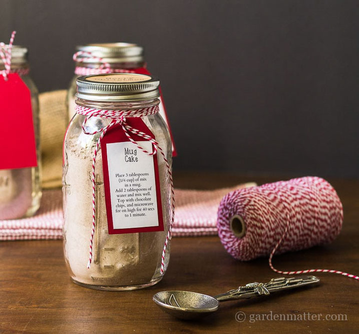 Mason Jar Cake Mix