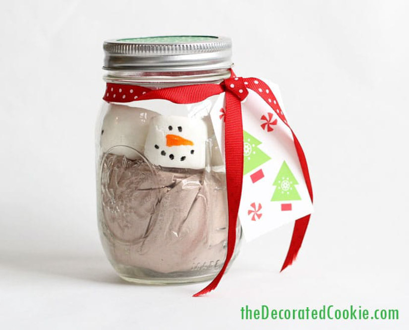 hot chocolate gift idea