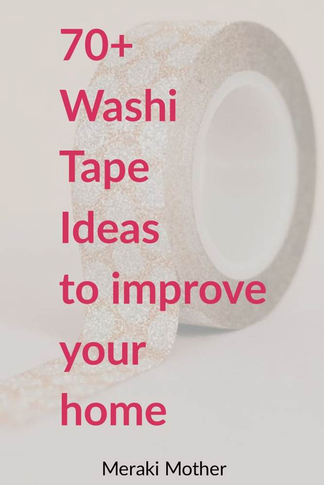 DIY WASHI TAPE IDEAS