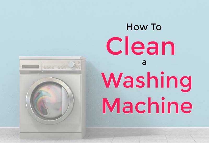 how to clean a washing machine