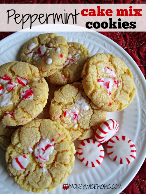 cake mix christmas cookies