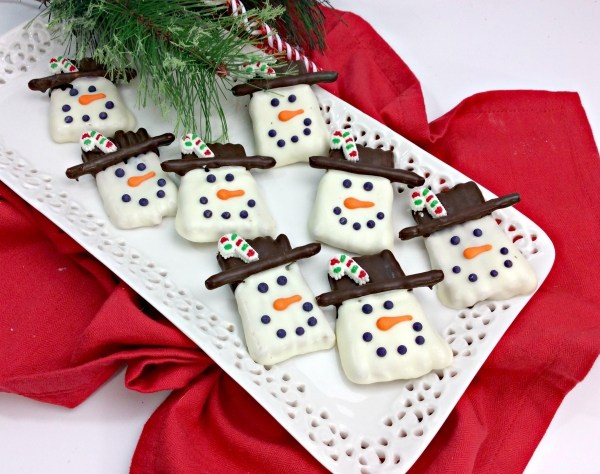 snowman cookies