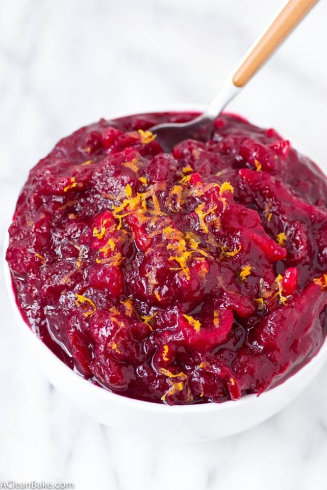 cranberry sauce