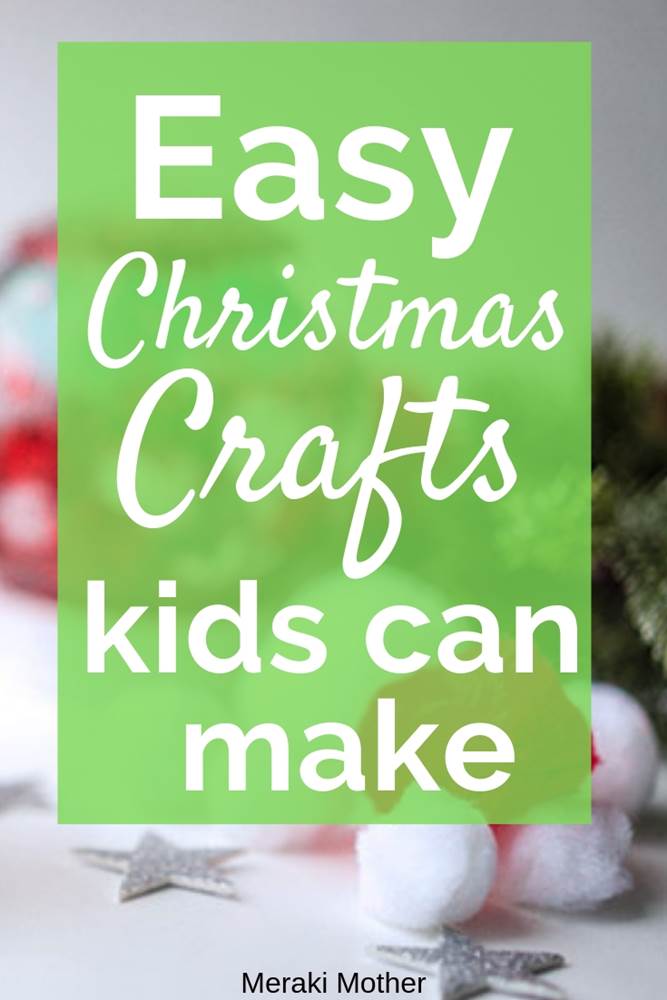 easy Christmas crafts for kids