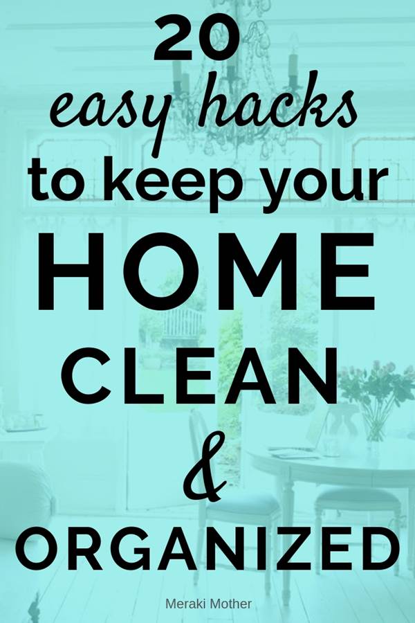 home cleaning tips, tricks and hacks