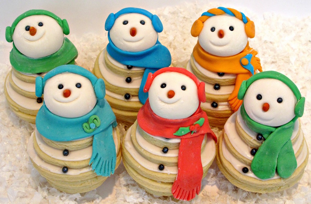 Snowman cookies