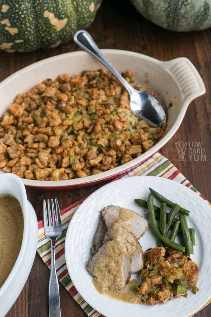 low carb stuffing