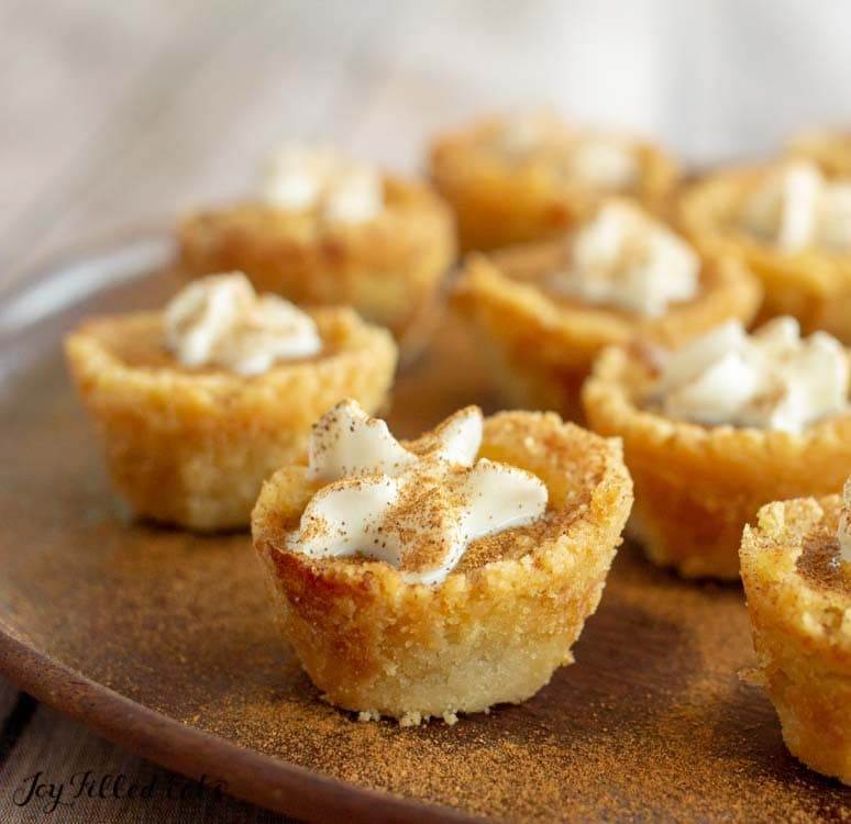 pumpkin mini pies