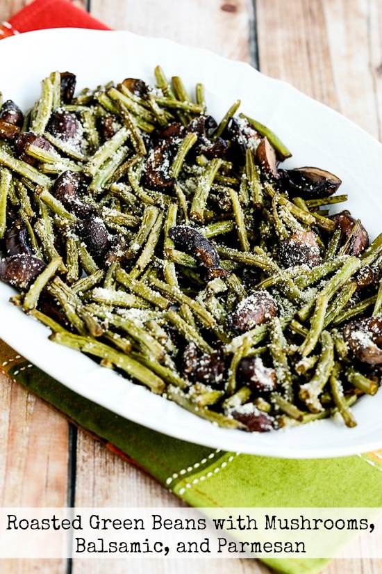 roasted green beans